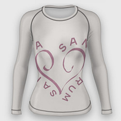 Рашгард женский Святая святых, цвет: 3D-принт