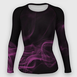 Женский рашгард Color smoke pink