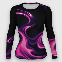 Рашгард женский Color pink smoke, цвет: 3D-принт