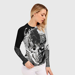 Рашгард женский Рыцарь череп берсерк, цвет: 3D-принт — фото 2