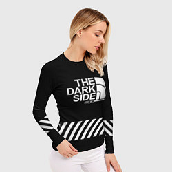 Рашгард женский The dark side, цвет: 3D-принт — фото 2