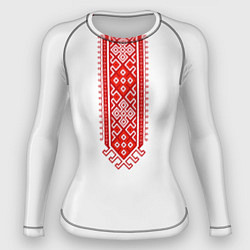 Рашгард женский Славянская стилистика Русича, цвет: 3D-принт