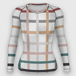 Женский рашгард Плетенка пастельная