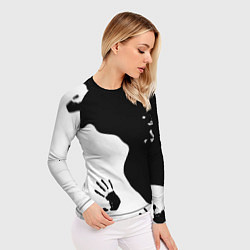 Рашгард женский Doom отпечатки демона, цвет: 3D-принт — фото 2