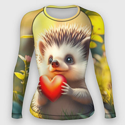 Женский рашгард Милаха ёжик влюблён