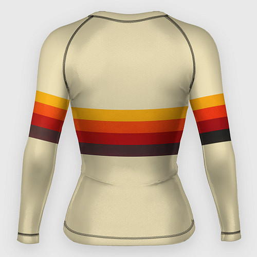 Женский рашгард Ретро автобус ЗИЛ поп-арт / 3D-принт – фото 2