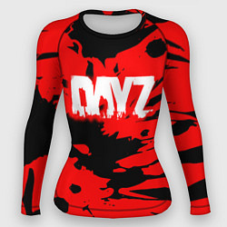Женский рашгард Dayz текстура краски монстр