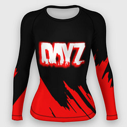 Рашгард женский Dayz штрихи красок, цвет: 3D-принт