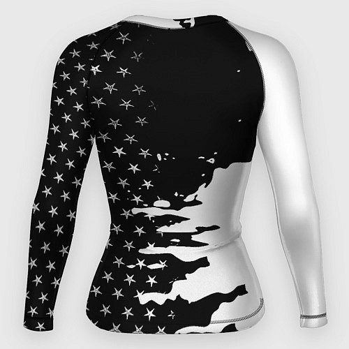 Женский рашгард Liverpool текстура спорт / 3D-принт – фото 2