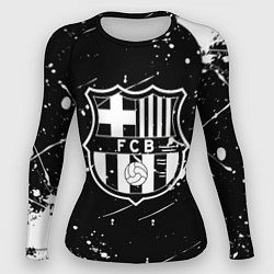 Женский рашгард Barcelona краски белые