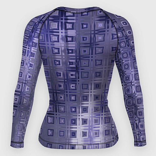 Женский рашгард Геометрический градиент фиолетовый / 3D-принт – фото 2