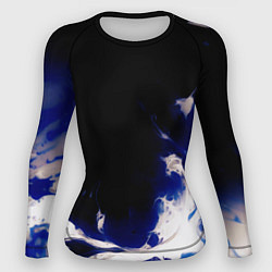 Женский рашгард Синее пламя