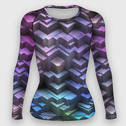 Женский рашгард Неоновый рельеф