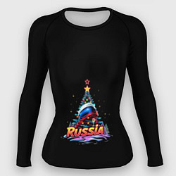 Женский рашгард Ёлка компания