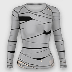 Рашгард женский Мумия бинты, цвет: 3D-принт