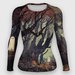 Женский рашгард Призрачный лес