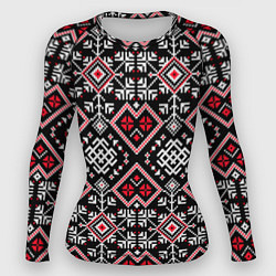 Женский рашгард Славянский орнамент обережный