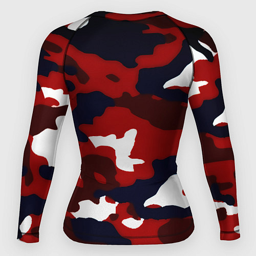 Женский рашгард Манчестер Юнайтед камуфляж / 3D-принт – фото 2