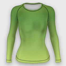 Женский рашгард Color green yellow