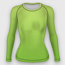 Женский рашгард Color lime green