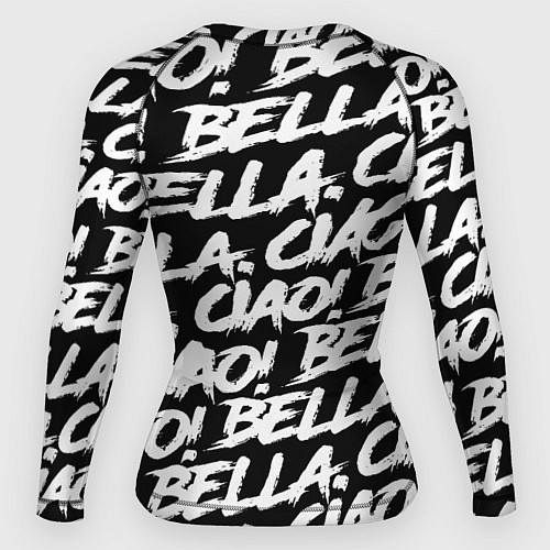 Женский рашгард Juventus serial pattern / 3D-принт – фото 2