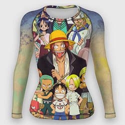 Рашгард женский One Piece, цвет: 3D-принт