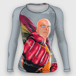 Рашгард женский One Punch Man Fist, цвет: 3D-принт