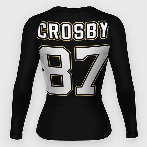 Женский рашгард Pittsburgh Penguins: Crosby / 3D-принт – фото 2