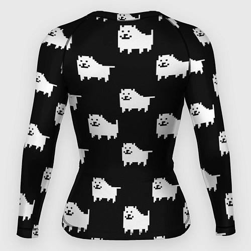 Женский рашгард Undertale Annoying dog / 3D-принт – фото 2