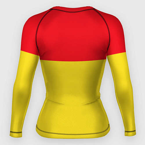 Женский рашгард Сборная Испании: Евро 2016 / 3D-принт – фото 2