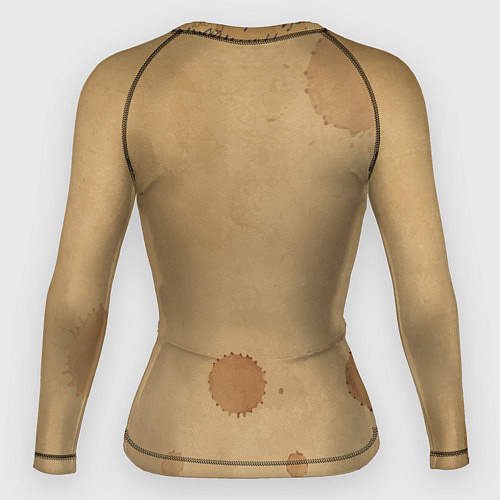 Женский рашгард Дневник алхимика / 3D-принт – фото 2