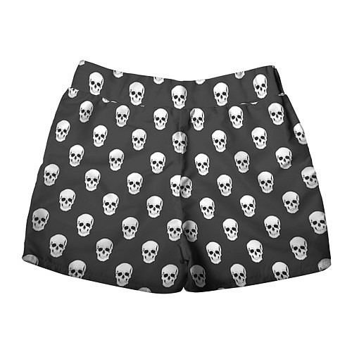Женские шорты BFMV: Skulls / 3D-принт – фото 2