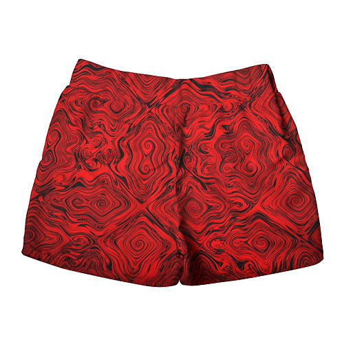 Женские шорты Tie-Dye red / 3D-принт – фото 2