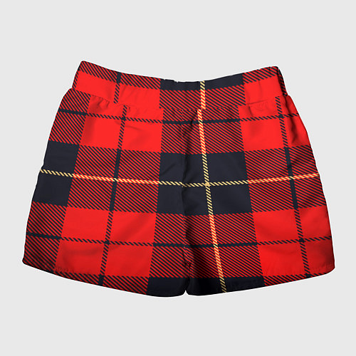 Женские шорты Клетка / 3D-принт – фото 2
