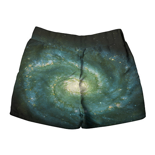 Женские шорты Галактический мир / 3D-принт – фото 2