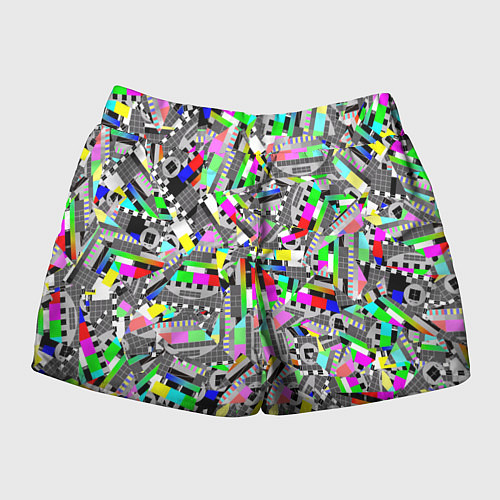 Женские шорты Экран профилактики / 3D-принт – фото 2