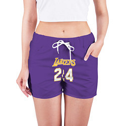 Шорты женские Los Angeles Lakers Kobe Brya, цвет: 3D-принт — фото 2