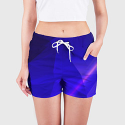 Шорты женские LINE, цвет: 3D-принт — фото 2