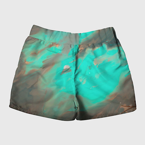 Женские шорты Майское небо / 3D-принт – фото 2