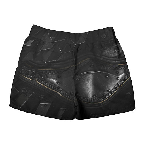 Женские шорты MORTAL SHELL БРОНЯ / 3D-принт – фото 2