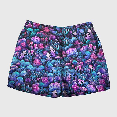 Женские шорты Волшебные грибы / 3D-принт – фото 2