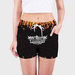 Шорты женские Mobile Legends, цвет: 3D-принт — фото 2
