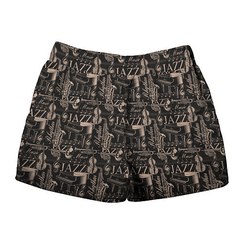 Женские шорты Jazz / 3D-принт – фото 2