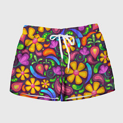 Шорты женские Пляжная, цвет: 3D-принт