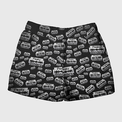 Женские шорты Peaky Blinders Лезвие Паттерн / 3D-принт – фото 2