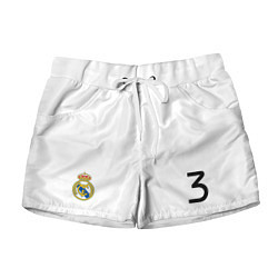 Шорты женские Р Карлос шорты Реала, цвет: 3D-принт