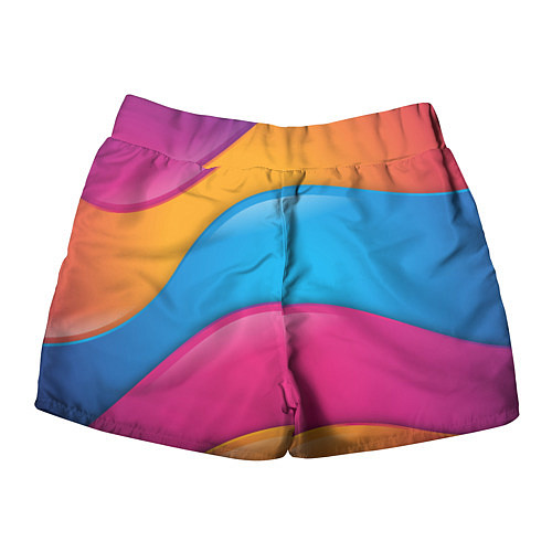 Женские шорты Candy rainbow / 3D-принт – фото 2