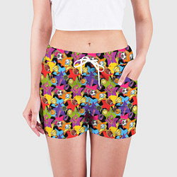 Шорты женские Звезда Спорта, цвет: 3D-принт — фото 2
