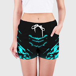 Шорты женские DEAD SPACE АЙЗЕК КЛАРК, цвет: 3D-принт — фото 2