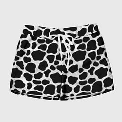 Шорты женские Пятна Далматинца, цвет: 3D-принт
